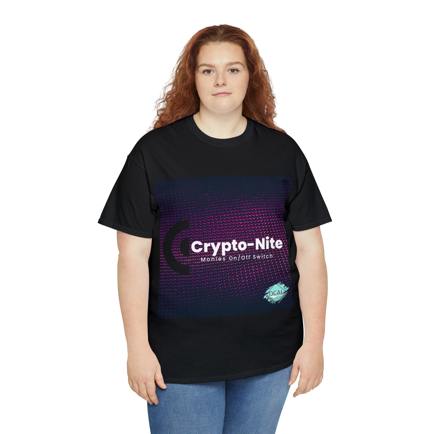 DCAL Graphic Tees "Crypto-Nite" Unisex Heavy Cotton Tee