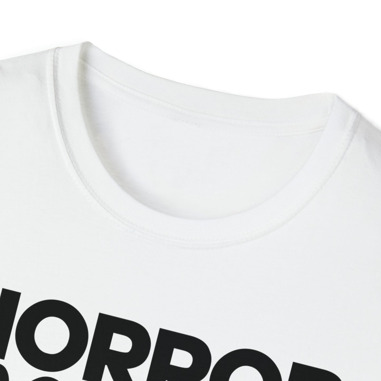 DCAL Graphic Tee Halloween "Horror Movies and Chill" Unisex Softstyle T-Shirt