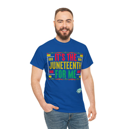 DCAL Juneteenth Its The Juneteenth" Unisex Heavy Cotton Tee