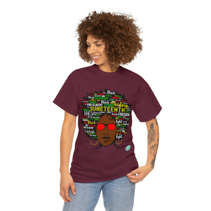 DCAL Juneteenth "Natural" Unisex Heavy Cotton Tee