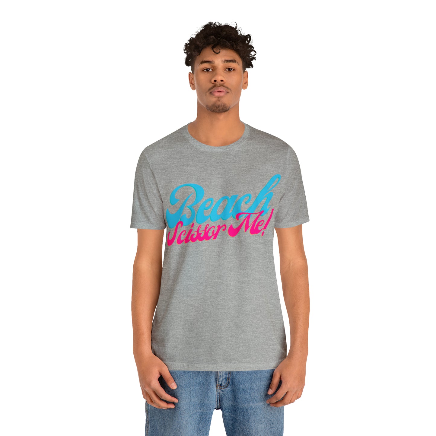 DCAL Beach Collection "Beach Scissor Me" Unisex Jersey Short Sleeve Tee