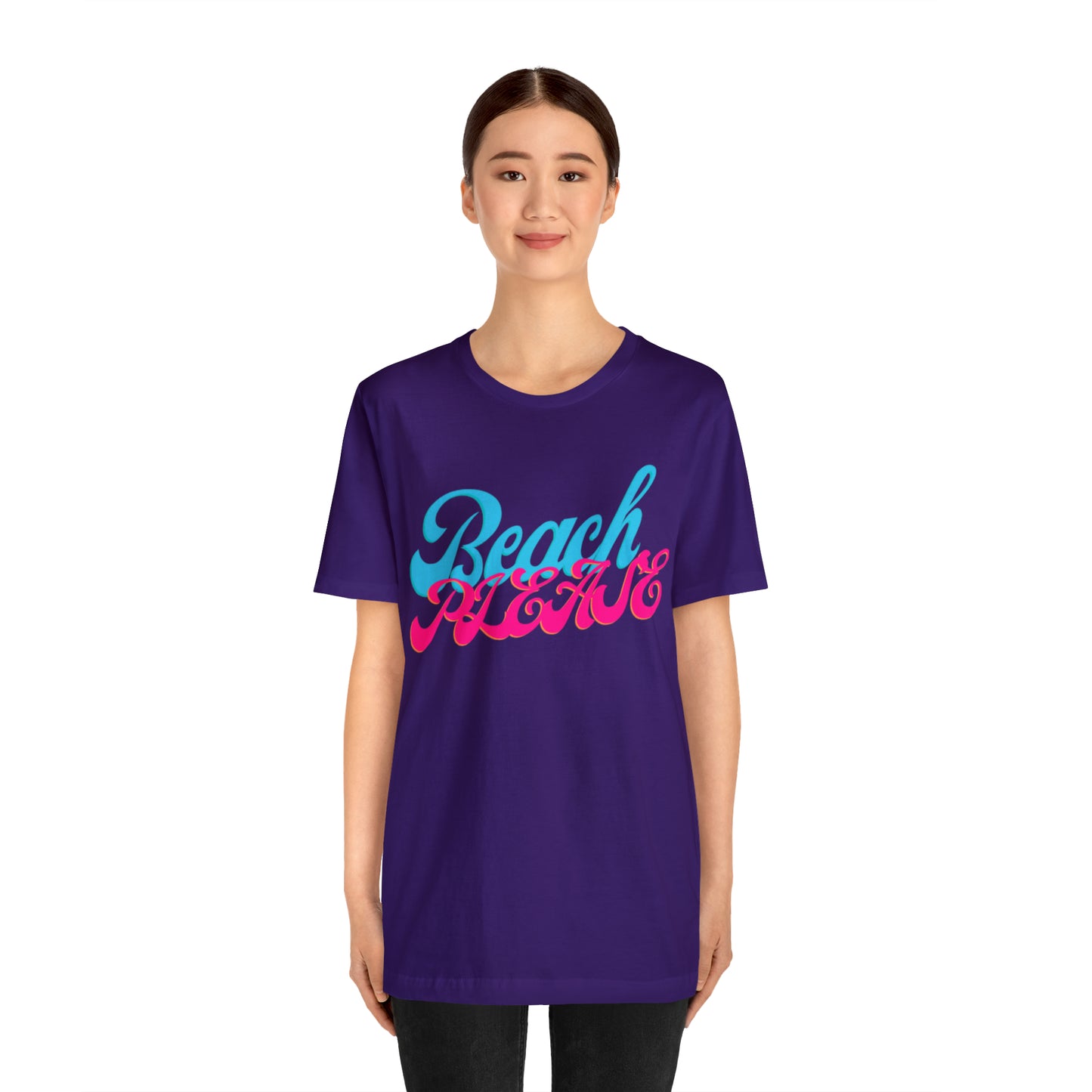 DCAL Beach Collection "Beach Please" Unisex Jersey Short Sleeve