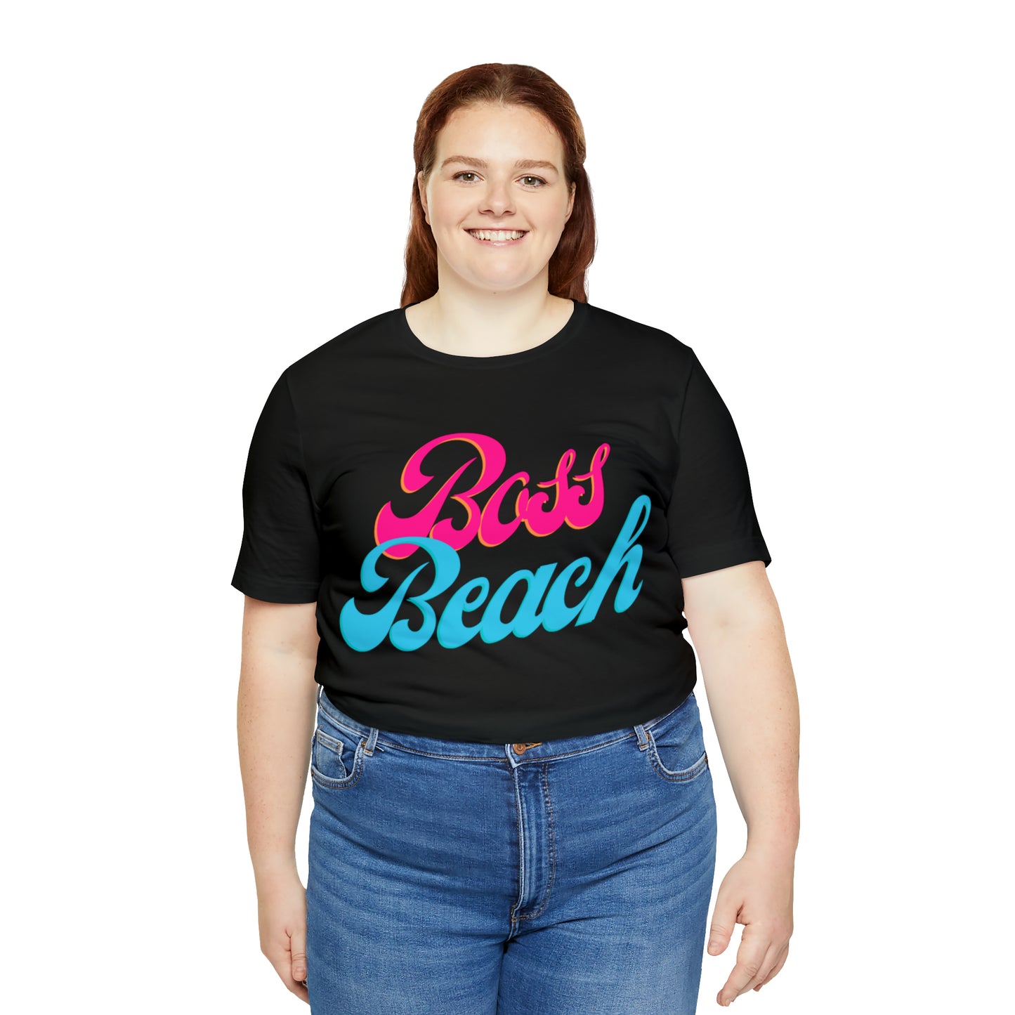 DCAL Beach Collection "Boss Beach" Unisex Jersey Short Sleeve Tee