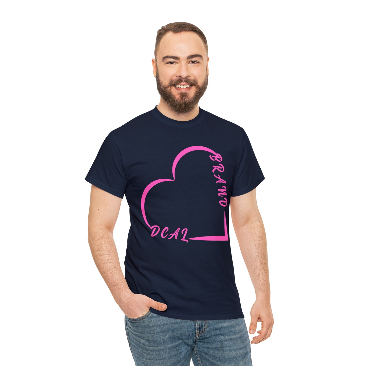 DCAL Graphic Tees "Heart" Unisex Heavy Cotton Tee