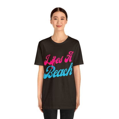 DCAL Beach Collection "Wifes a Beach" Unisex Jersey Short Sleeve Tee