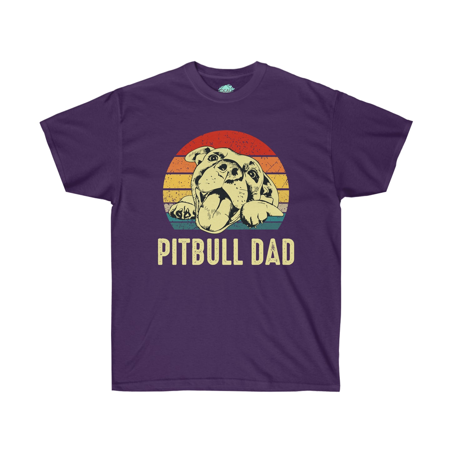 DCAL Pitbull Passion "Pitbull Dad" Unisex Ultra Cotton Tee