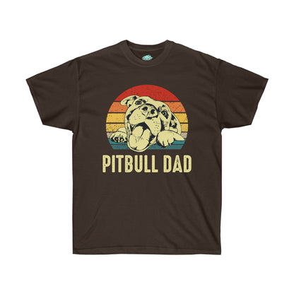 DCAL Pitbull Passion "Pitbull Dad" Unisex Ultra Cotton Tee