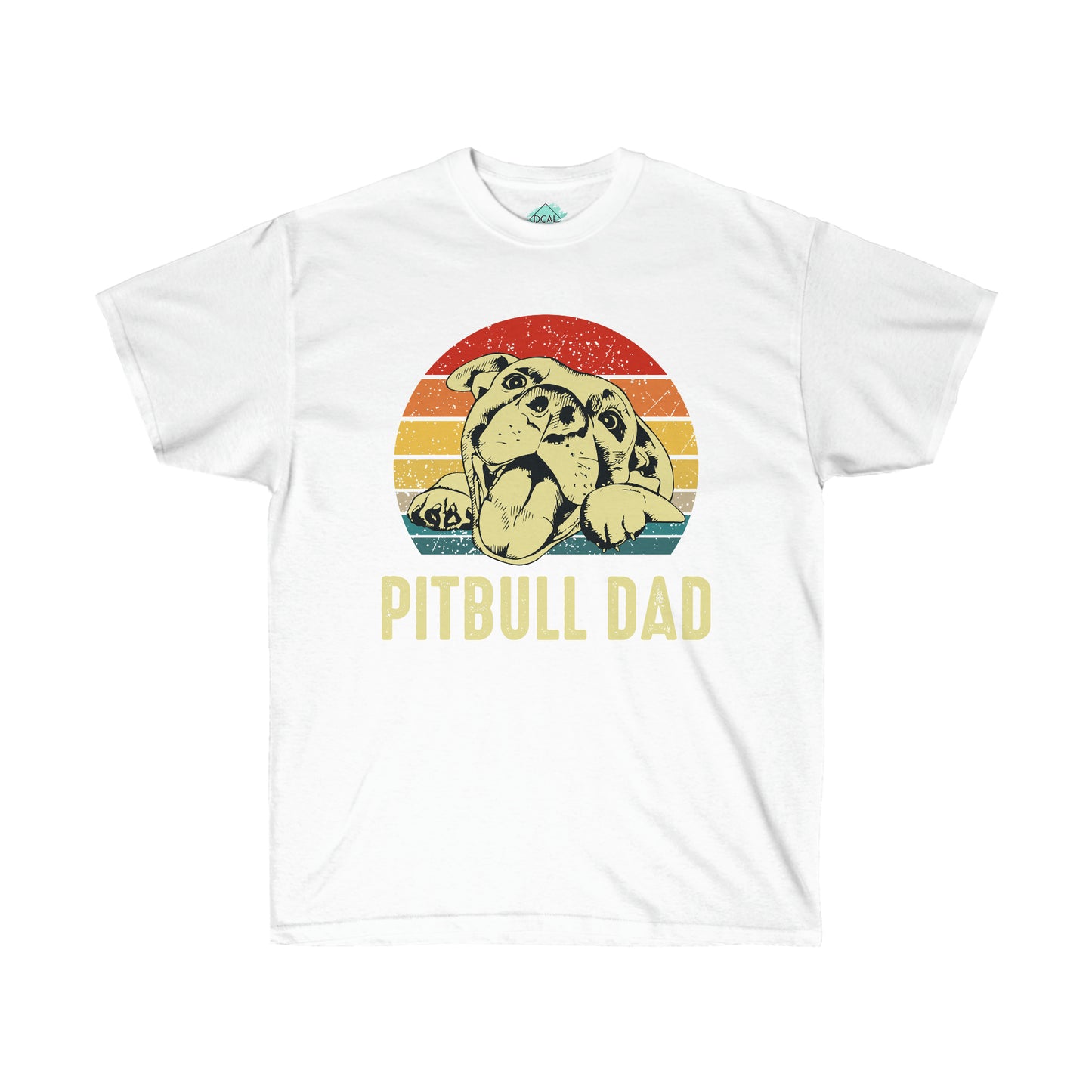 DCAL Pitbull Passion "Pitbull Dad" Unisex Ultra Cotton Tee