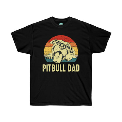 DCAL Pitbull Passion "Pitbull Dad" Unisex Ultra Cotton Tee