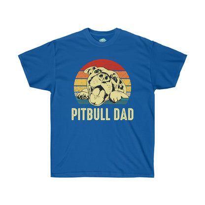 DCAL Pitbull Passion "Pitbull Dad" Unisex Ultra Cotton Tee