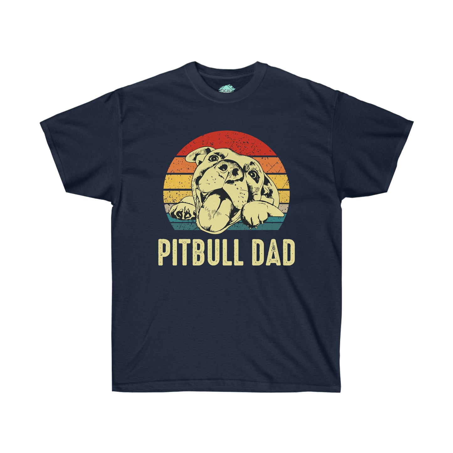 DCAL Pitbull Passion "Pitbull Dad" Unisex Ultra Cotton Tee