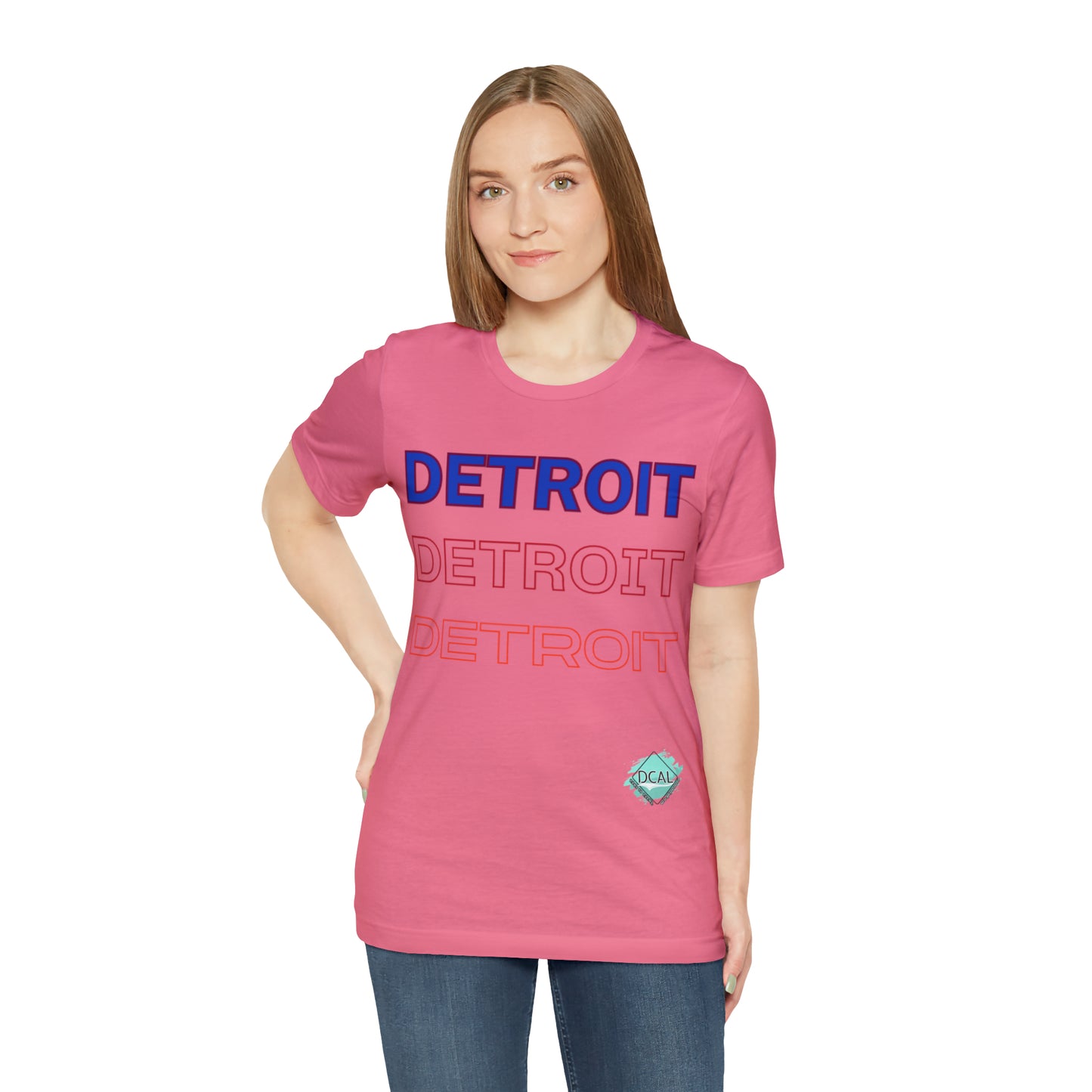 DCAL Downtown Diaries "Detroit" Unisex Jersey Short Sleeve Tee