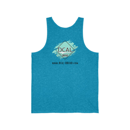 DCAL Graphic Tees  "Florida Dolphin"" Unisex Jersey Tank