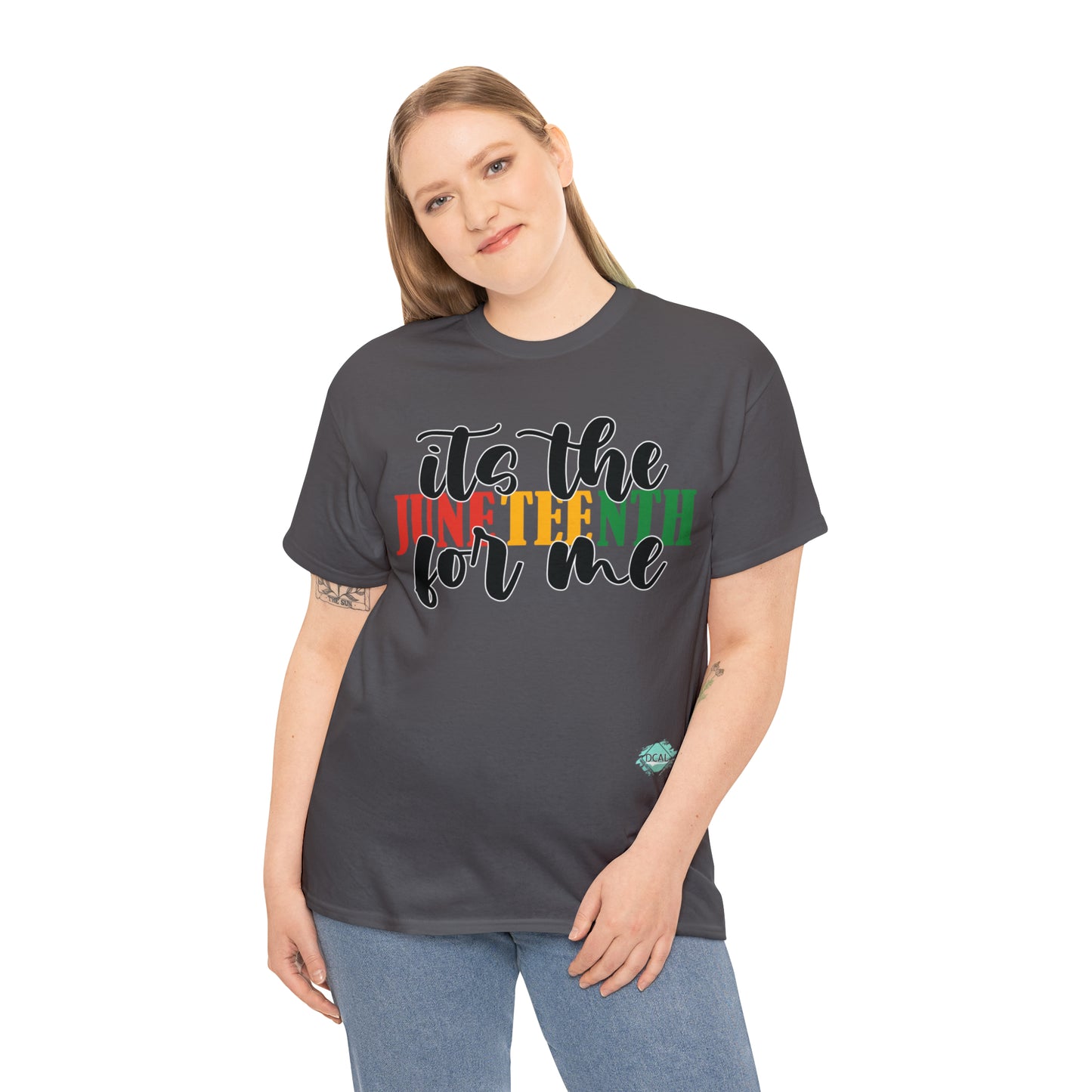 DCAL Juneteenth "Its the Juneteenth For Me" Unisex Heavy Cotton Tee