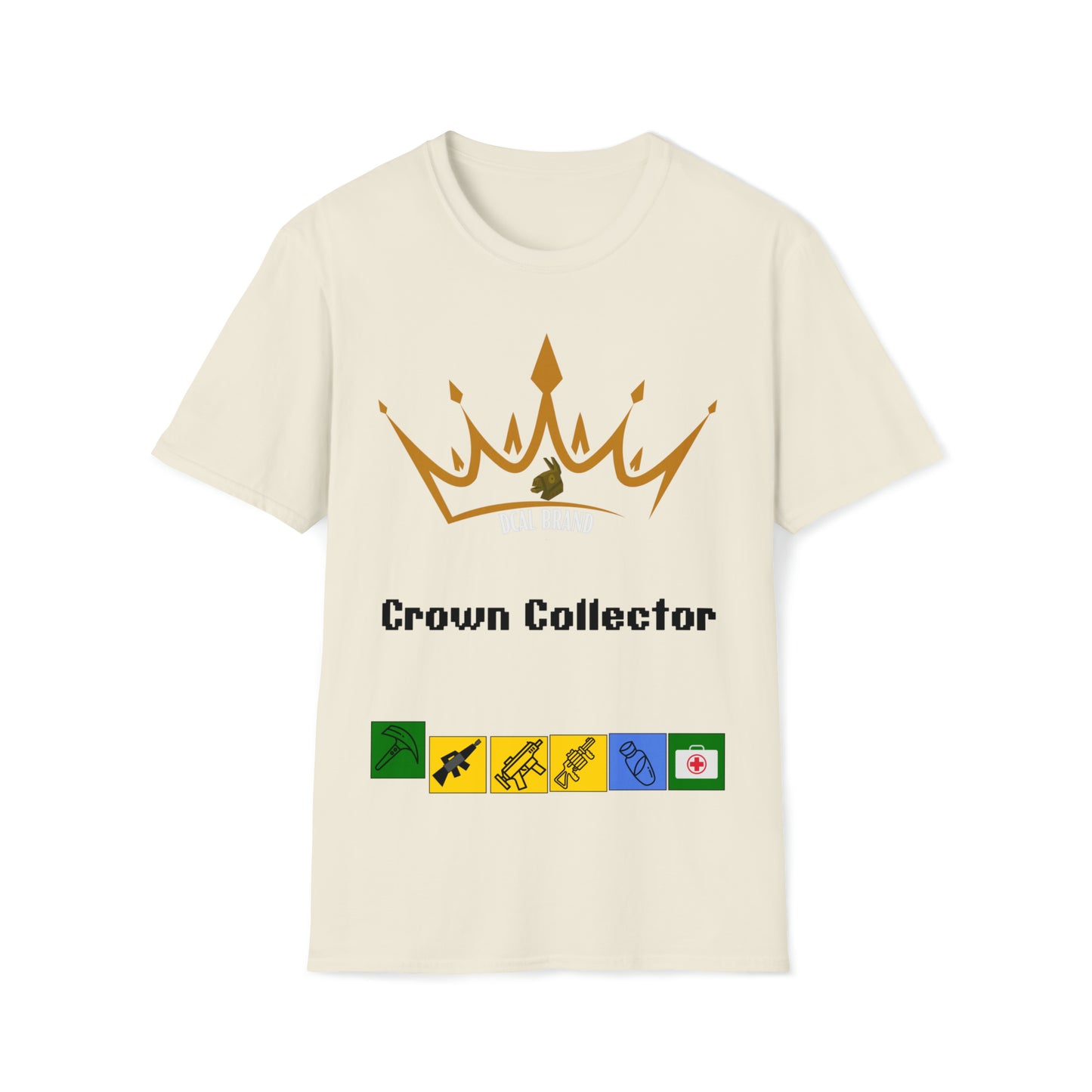 DCAL Graphic Tees "Crown Collector" Unisex Softstyle T-Shirt