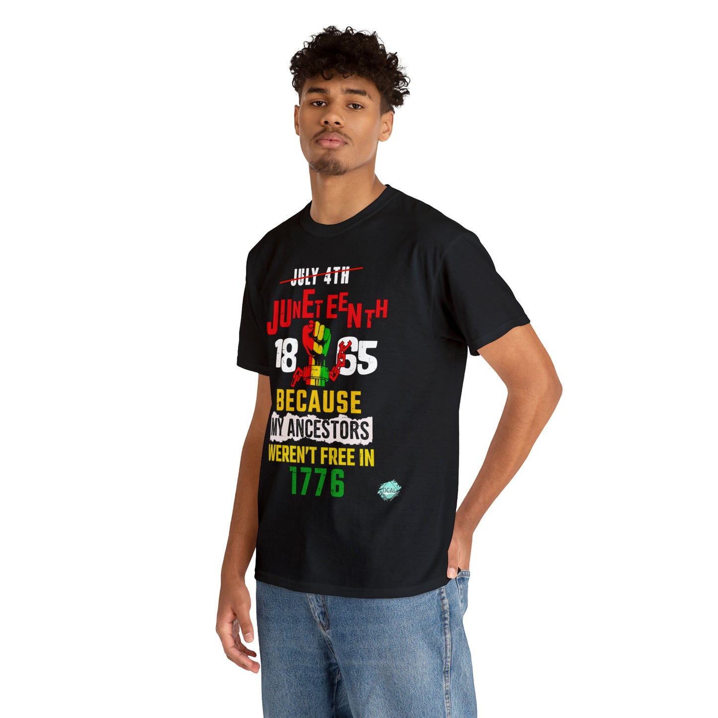 DCAL Juneteenth "Ancestors" Unisex Heavy Cotton Tee