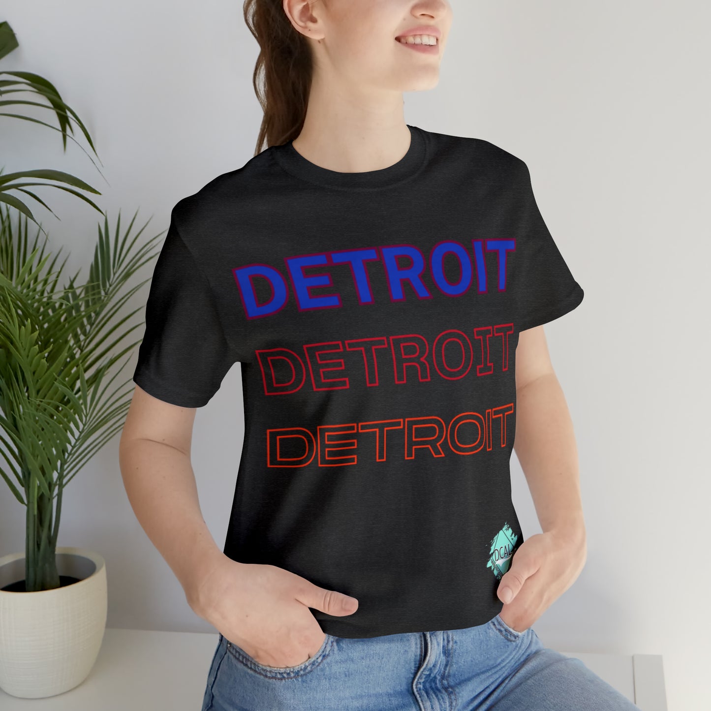 DCAL Downtown Diaries "Detroit" Unisex Jersey Short Sleeve Tee