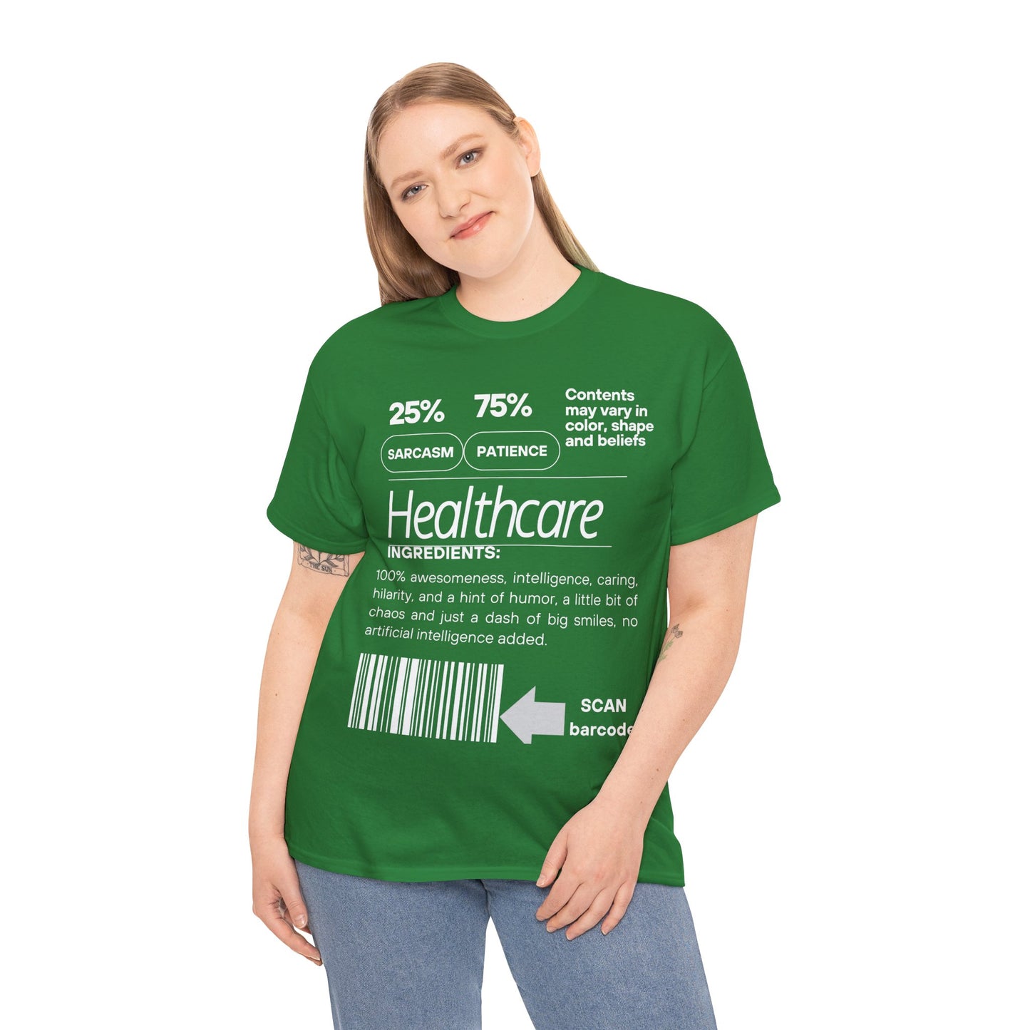 DCAL Healthcare humor Unisex Heavy Cotton Tee