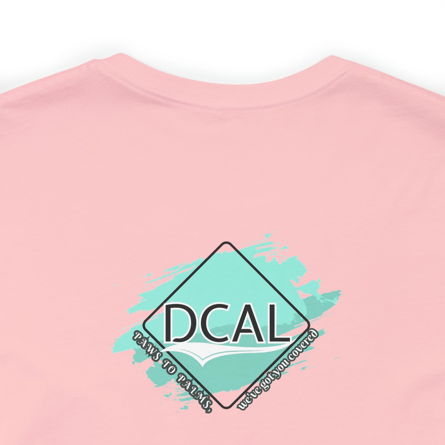 DCAL Minimalist "Paws to Palms" Unisex Jersey Short Sleeve Tee