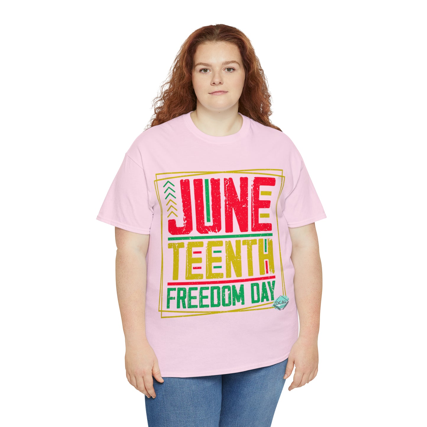 DCAL Juneteenth "Freedom Day" Unisex Heavy Cotton Tee