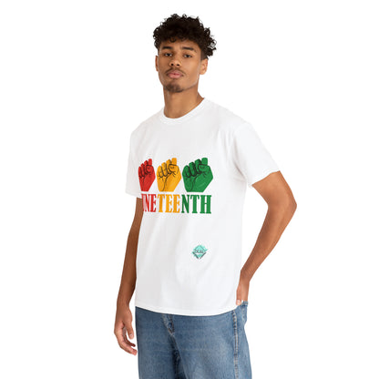 DCAL Juneteenth "3 Fist" Unisex Heavy Cotton Tee