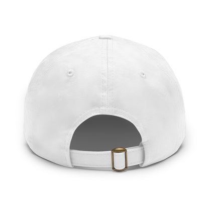 DCAL Accessories Dad Hat with Leather Patch (Rectangle)