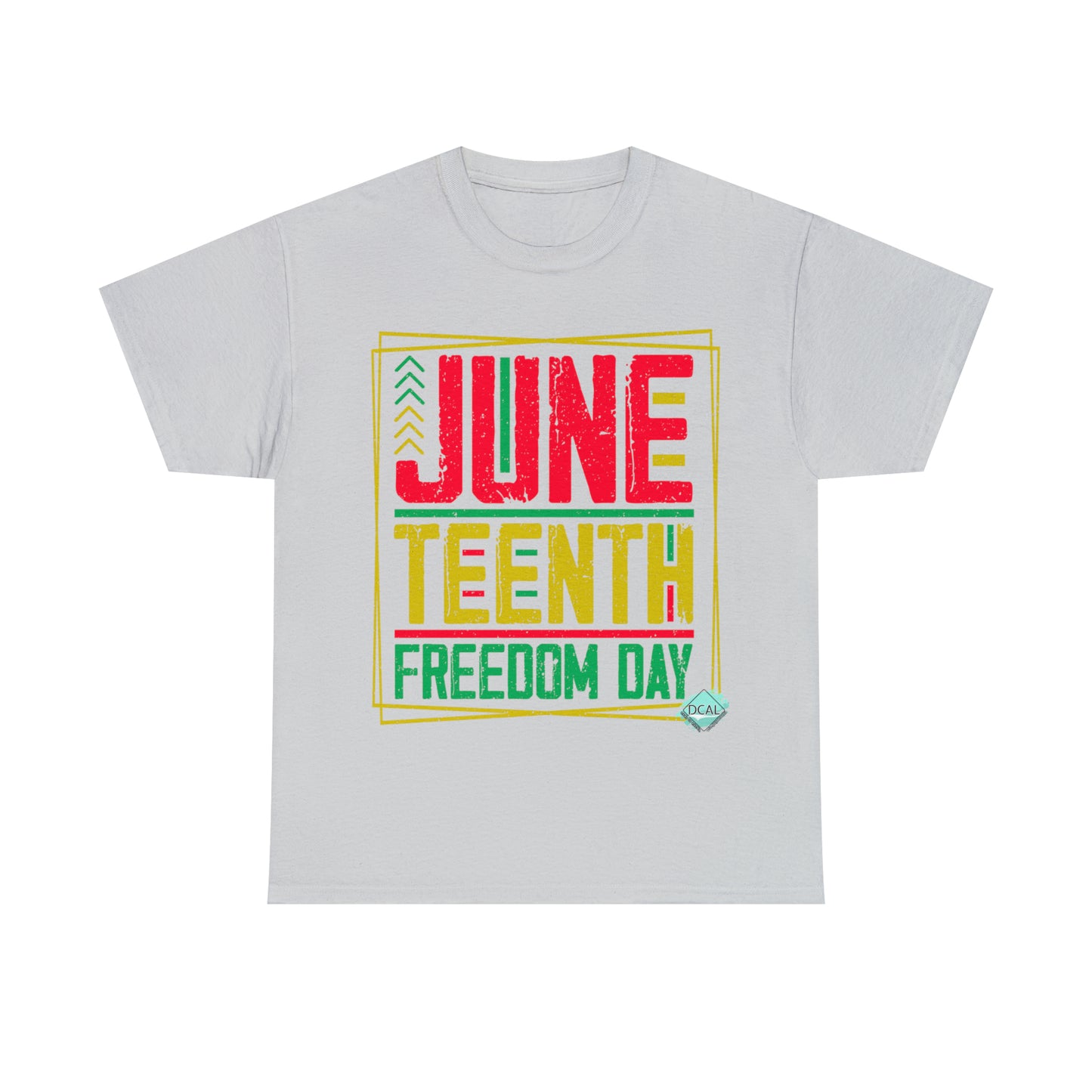 DCAL Juneteenth "Freedom Day" Unisex Heavy Cotton Tee