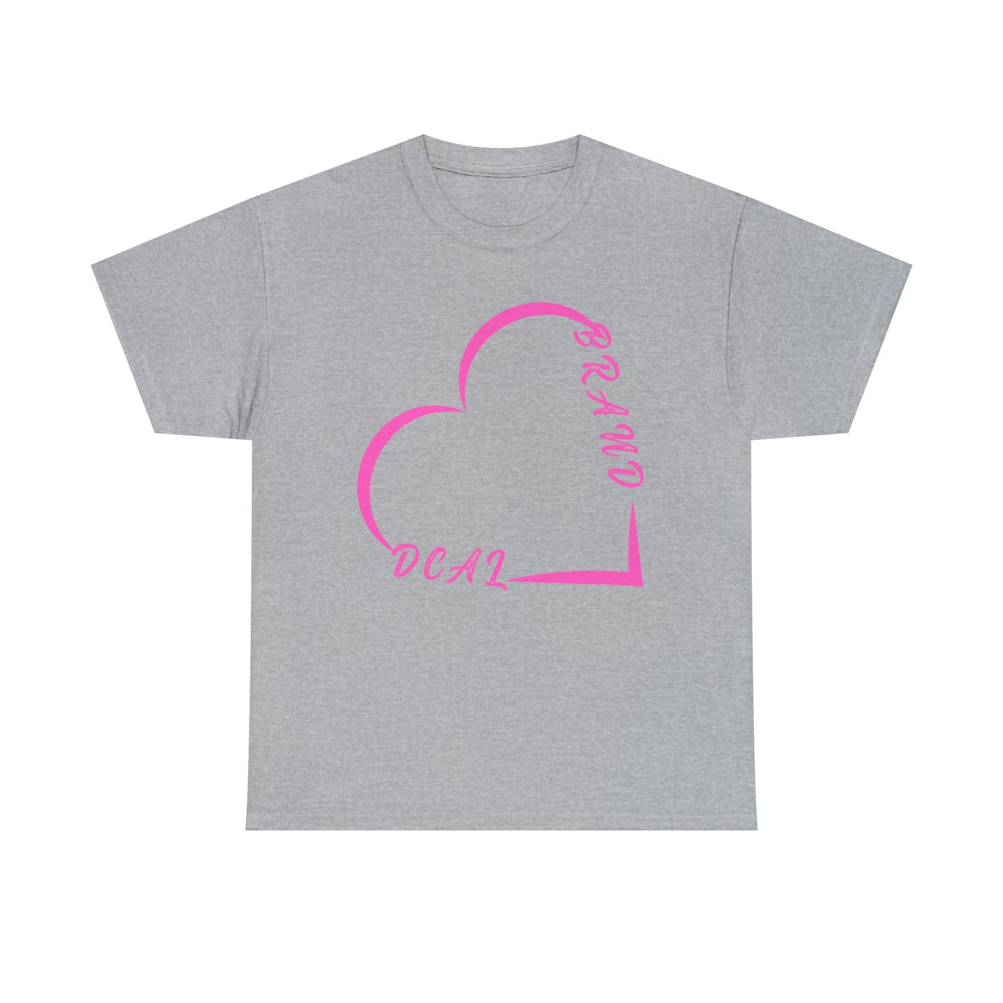 DCAL Graphic Tees "Heart" Unisex Heavy Cotton Tee