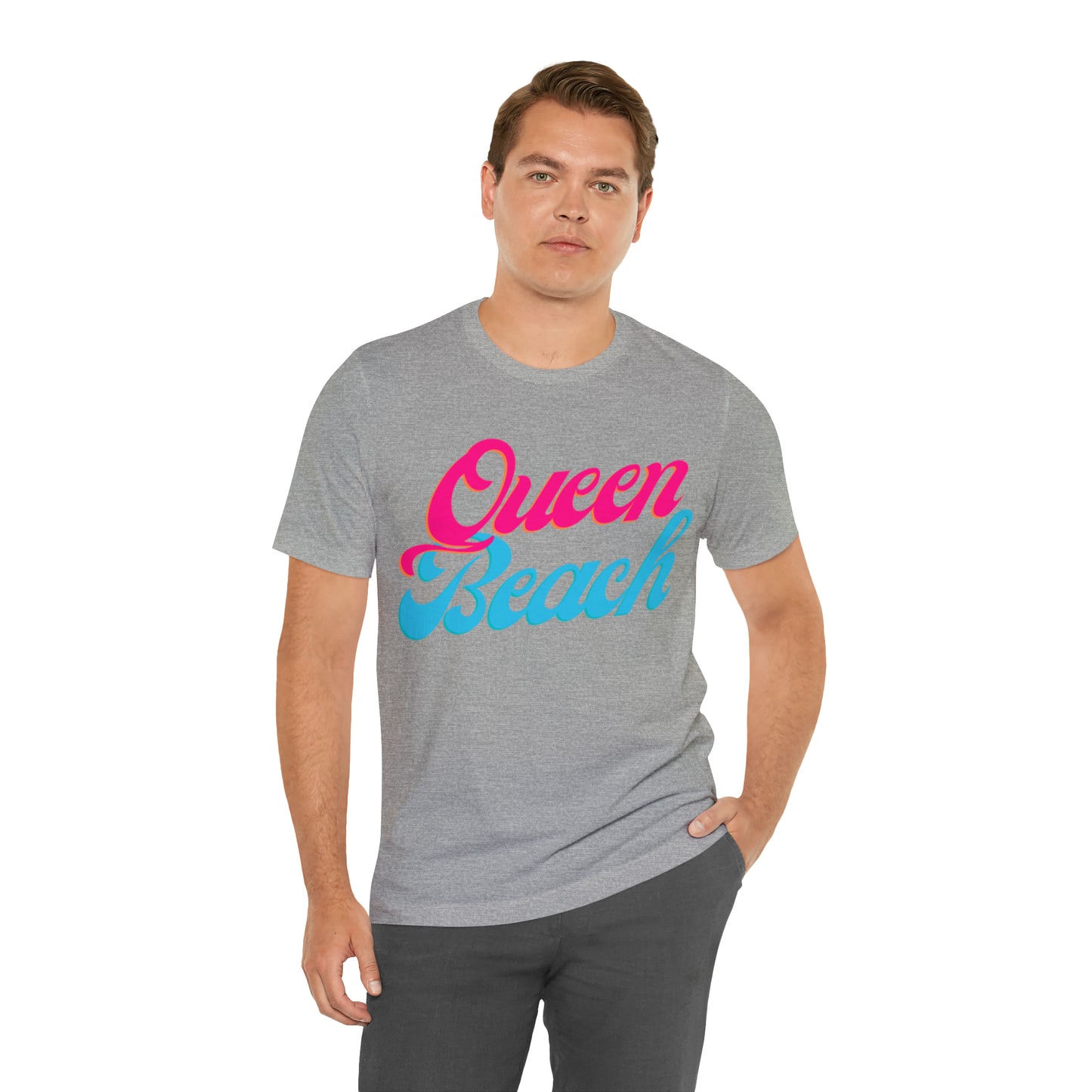 DCAL Beach Collection "Queen Beach" Unisex Jersey Short Sleeve Tee