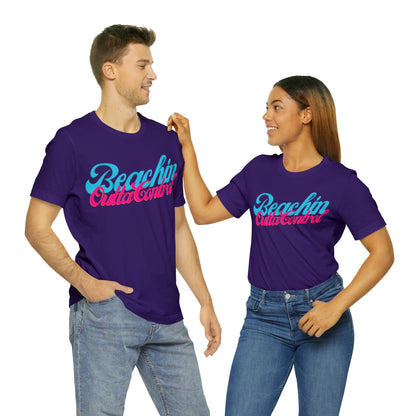 DCAL Beach Collection "Beachin Outta Control" Unisex Jersey Short Sleeve Tee