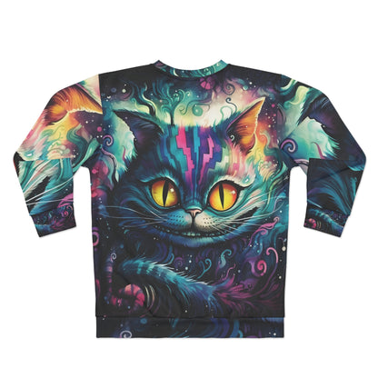 DCAL Graphic Tees "Cat" Halloween Unisex Sweatshirt