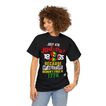 DCAL Juneteenth "Ancestors" Unisex Heavy Cotton Tee