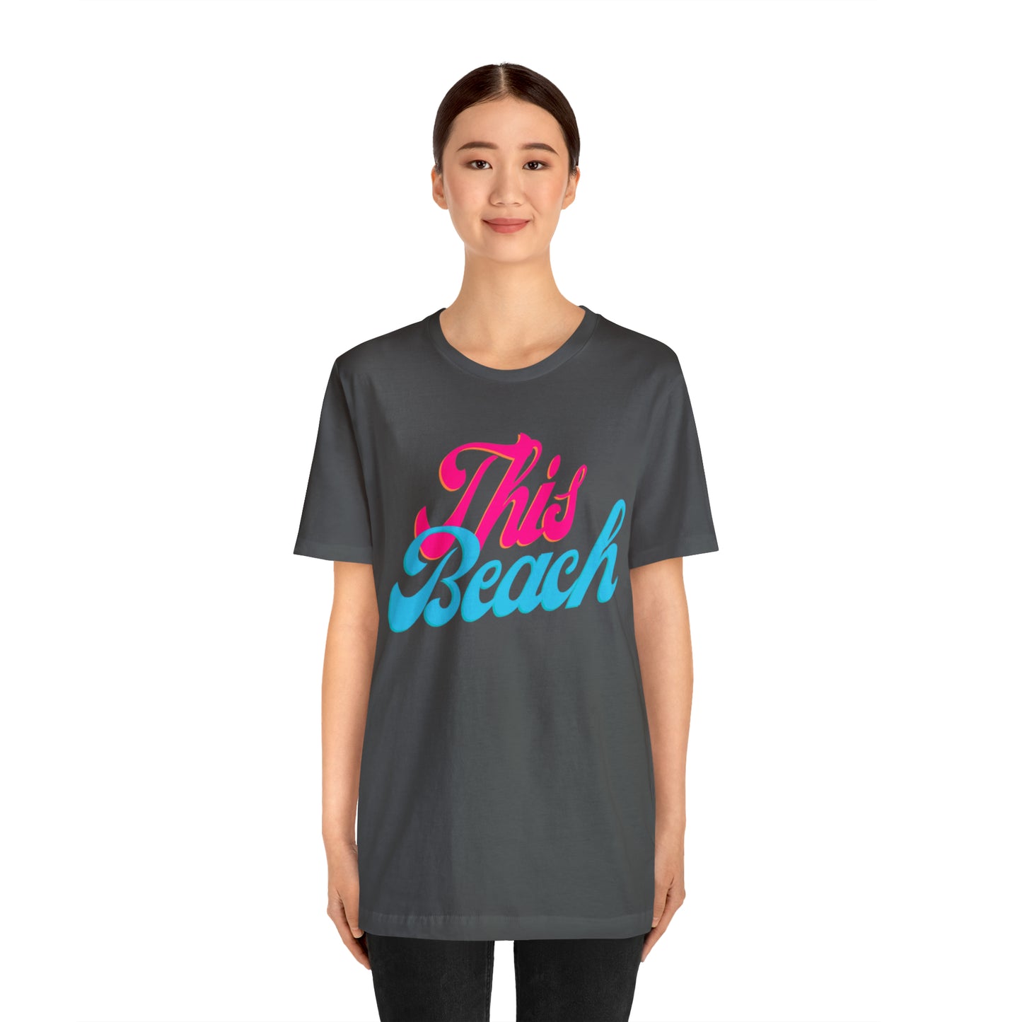 DCAL Beach Collection "This Beach" Unisex Jersey Short Sleeve Tee