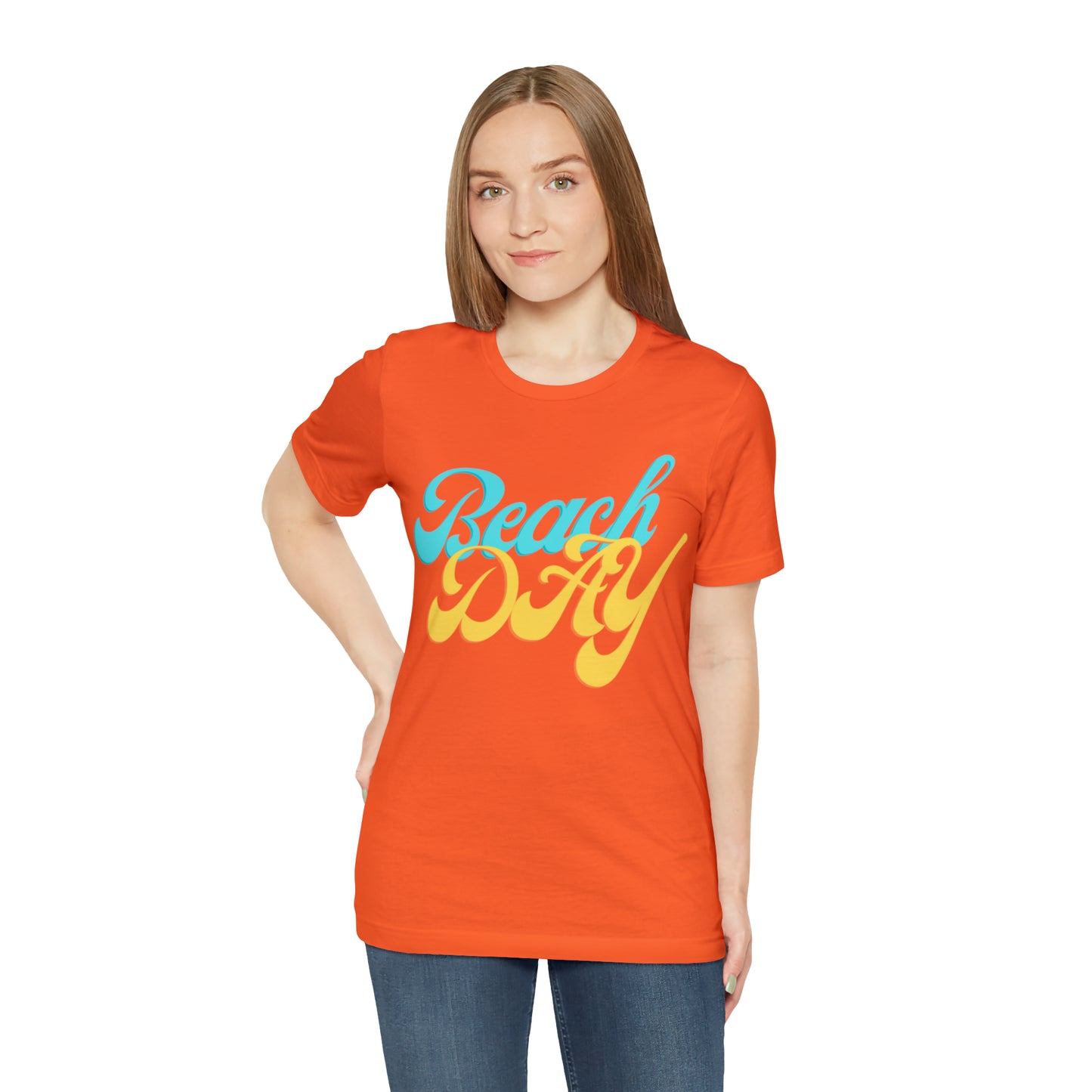 DCAL Beach Collection "Beach Day" Unisex Jersey Short Sleeve Tee