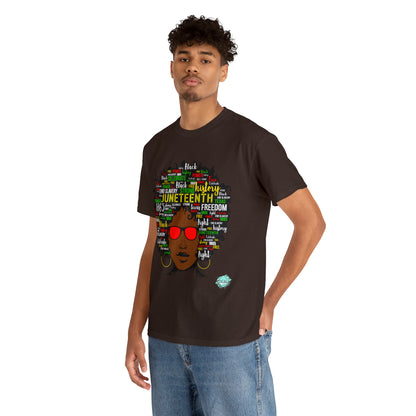 DCAL Juneteenth "Natural" Unisex Heavy Cotton Tee