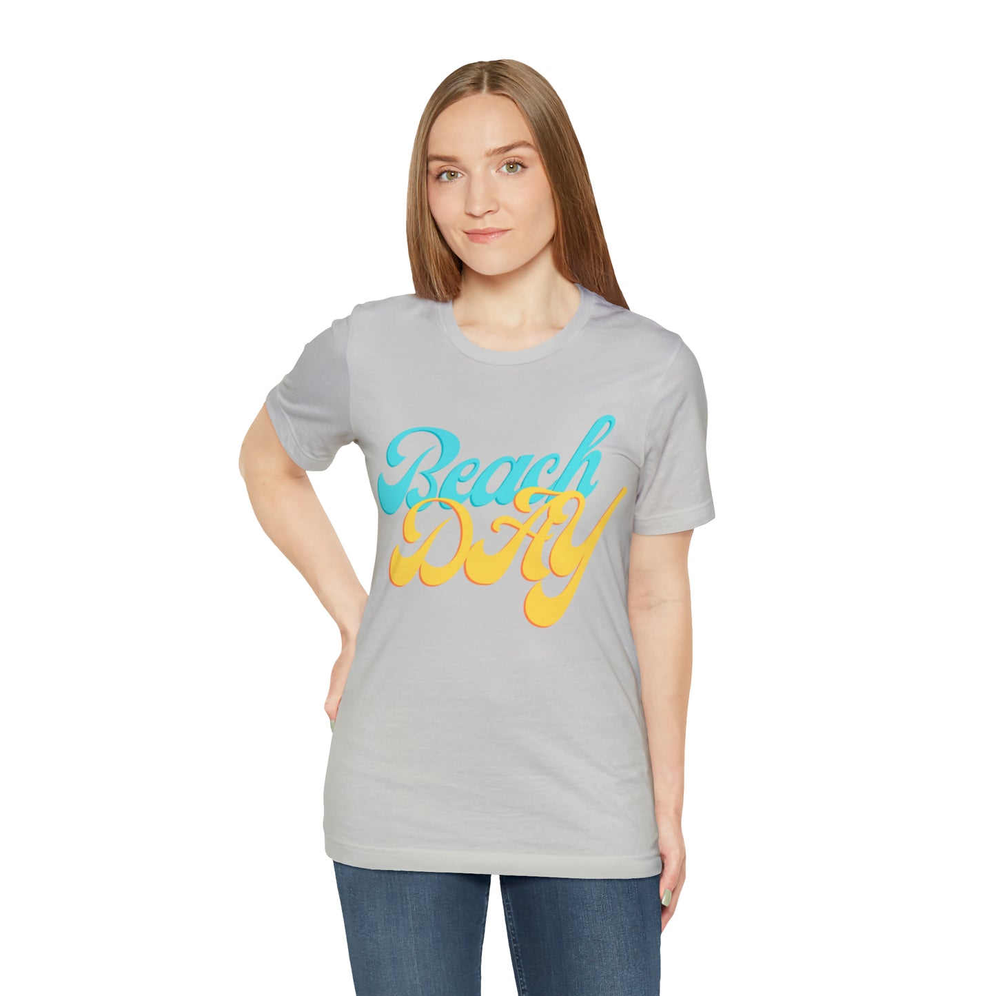 DCAL Beach Collection "Beach Day" Unisex Jersey Short Sleeve Tee