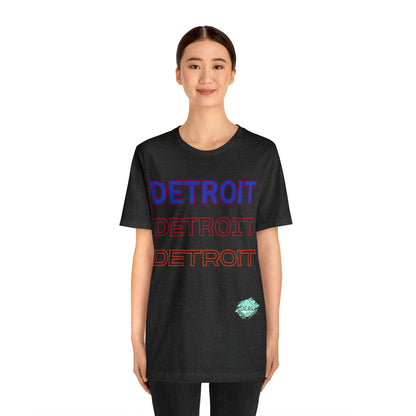 DCAL Downtown Diaries "Detroit" Unisex Jersey Short Sleeve Tee