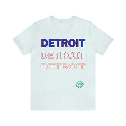 DCAL Downtown Diaries "Detroit" Unisex Jersey Short Sleeve Tee