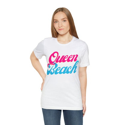 DCAL Beach Collection "Queen Beach" Unisex Jersey Short Sleeve Tee