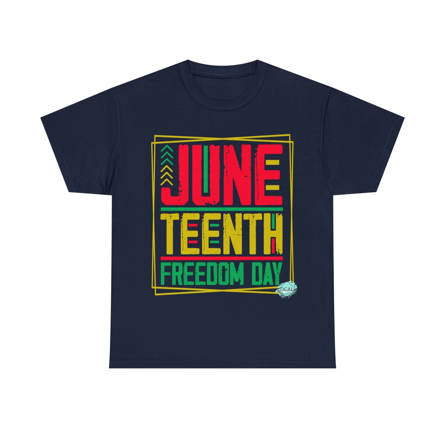 DCAL Juneteenth "Freedom Day" Unisex Heavy Cotton Tee