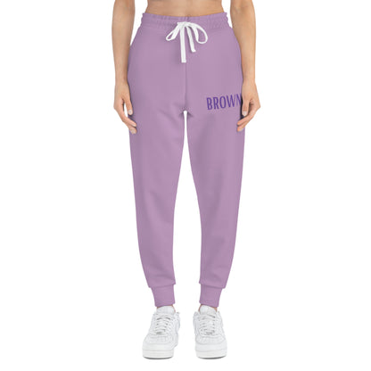 DCAL Brown Collection Bottoms "Lilac" Athletic Joggers