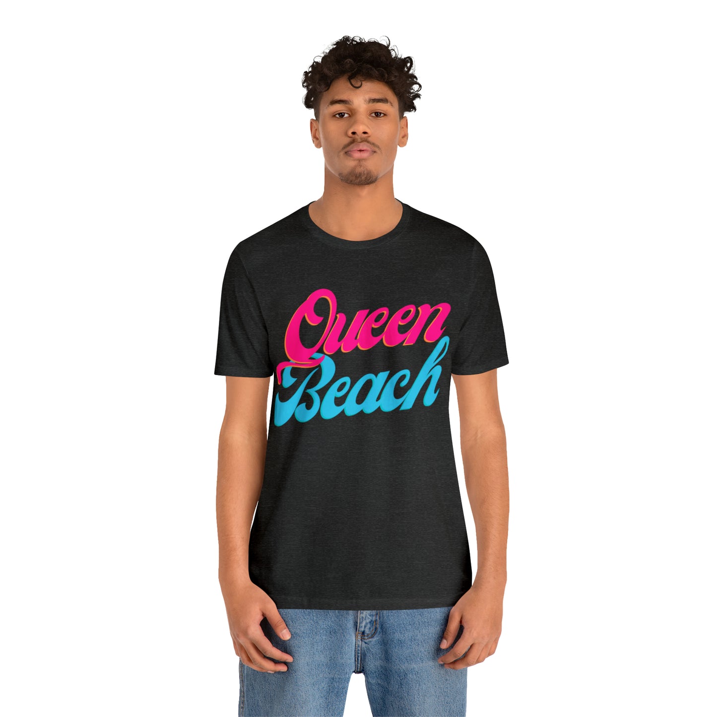 DCAL Beach Collection "Queen Beach" Unisex Jersey Short Sleeve Tee