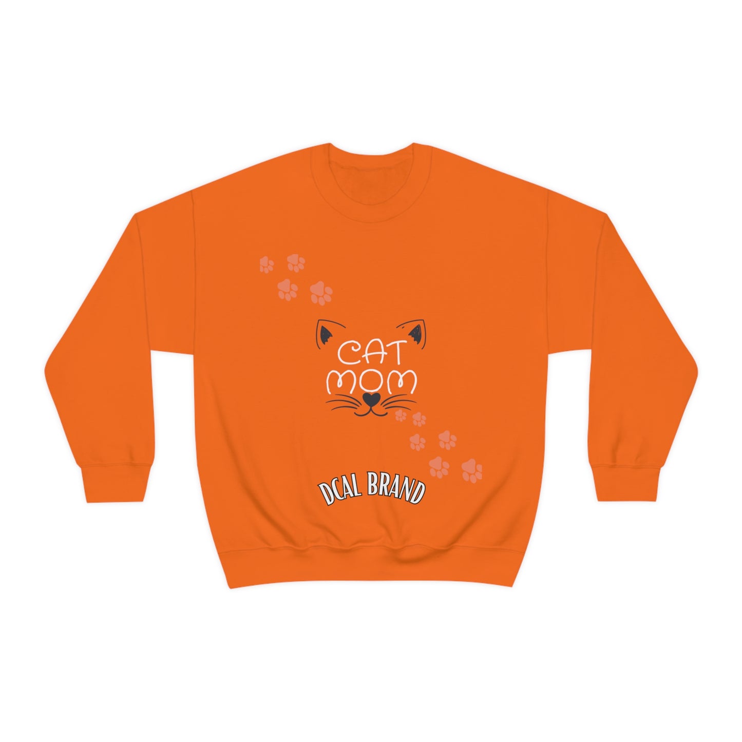 DCAL Meow Collection "Cat Mom" Unisex Heavy Blend™ Crewneck Sweatshirt