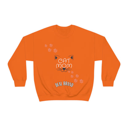 DCAL Meow Collection "Cat Mom" Unisex Heavy Blend™ Crewneck Sweatshirt