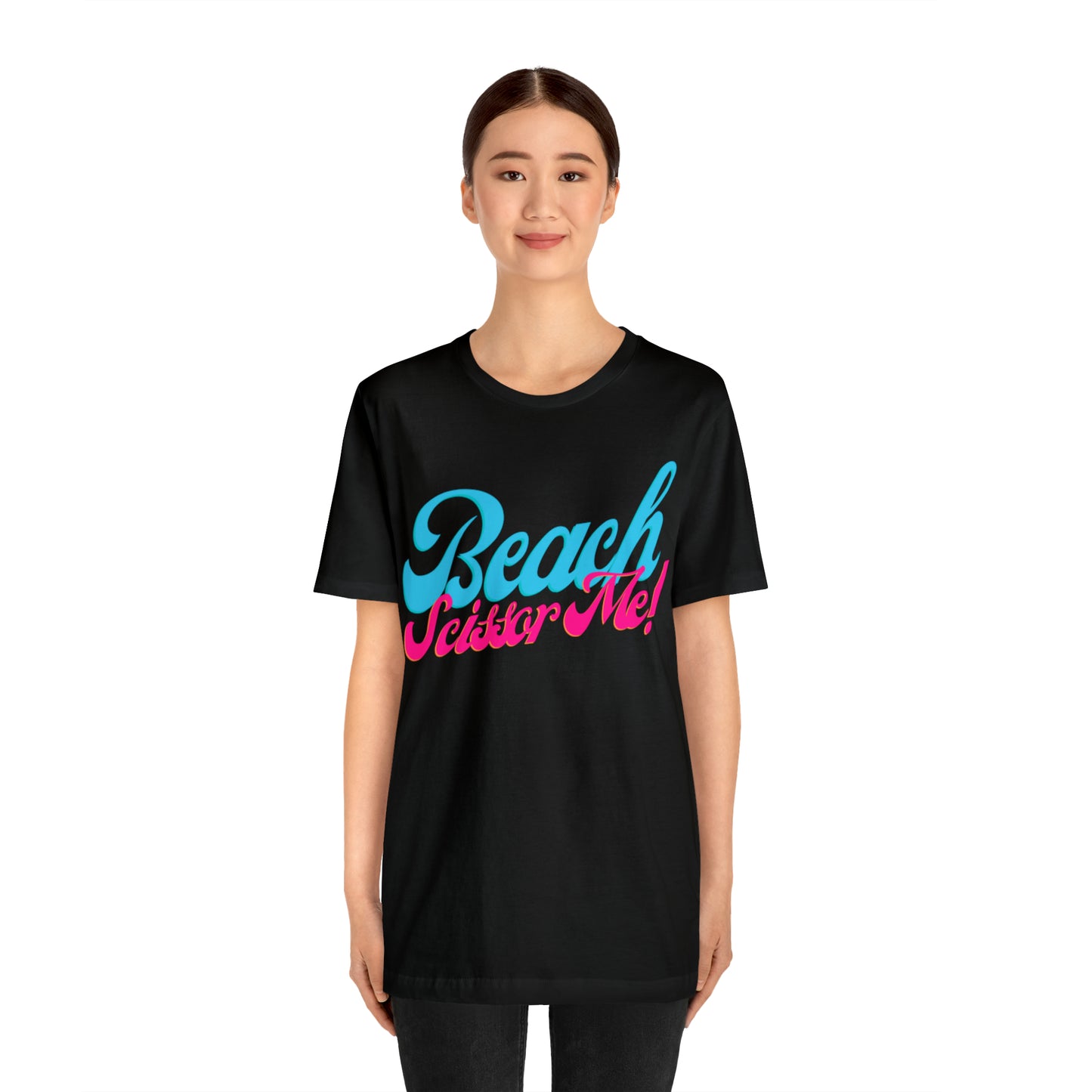 DCAL Beach Collection "Beach Scissor Me" Unisex Jersey Short Sleeve Tee