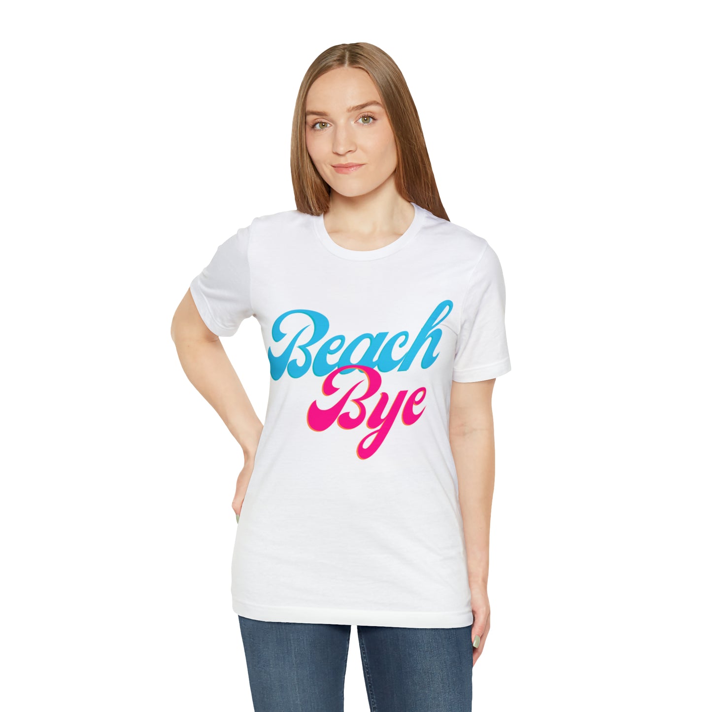 DCAL Beach Collection "Beach Bye" Unisex Jersey Short Sleeve Tee