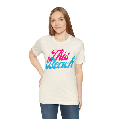 DCAL Beach Collection "This Beach" Unisex Jersey Short Sleeve Tee