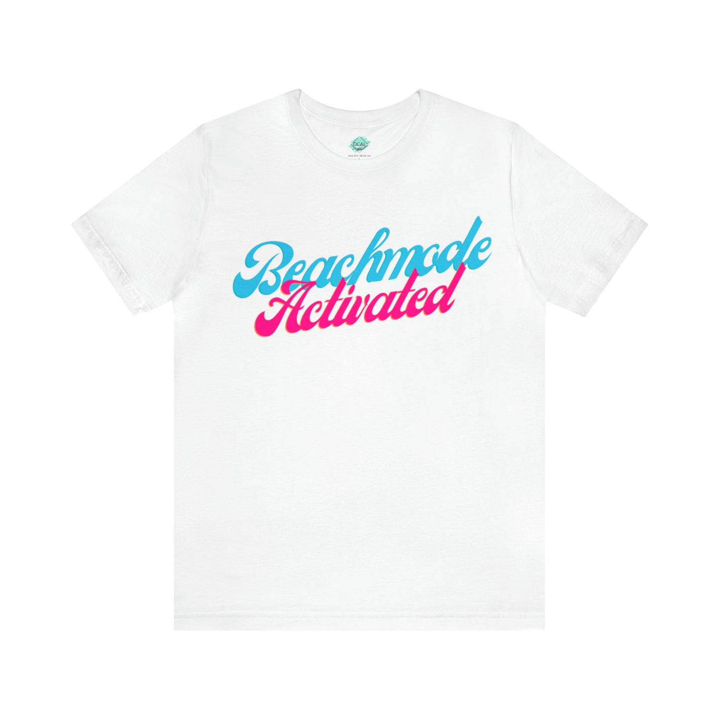 DCAL Beach Collection "Beachmode Activated" Unisex Jersey Short Sleeve Tee