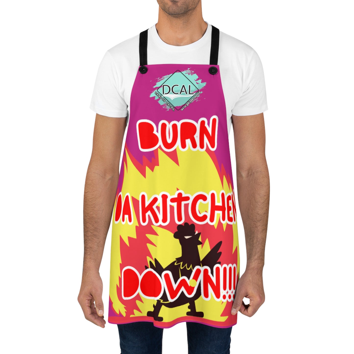 DCAL Kitchen Accessories "Burn Da Kitchen Down" Apron