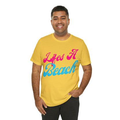 DCAL Beach Collection "Wifes a Beach" Unisex Jersey Short Sleeve Tee